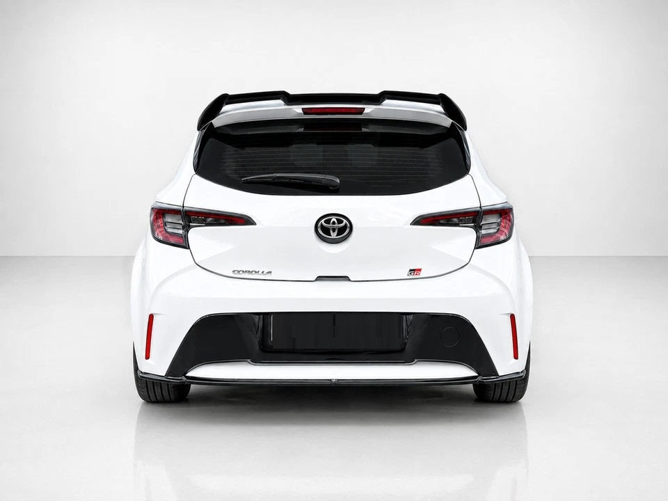 👉Splitter Posteriore Diffusore per Toyota Corolla MK12 Hatchback Nero Lucido👈