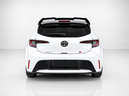 👉Splitter Posteriore Diffusore per Toyota Corolla MK12 Hatchback Nero Lucido👈
