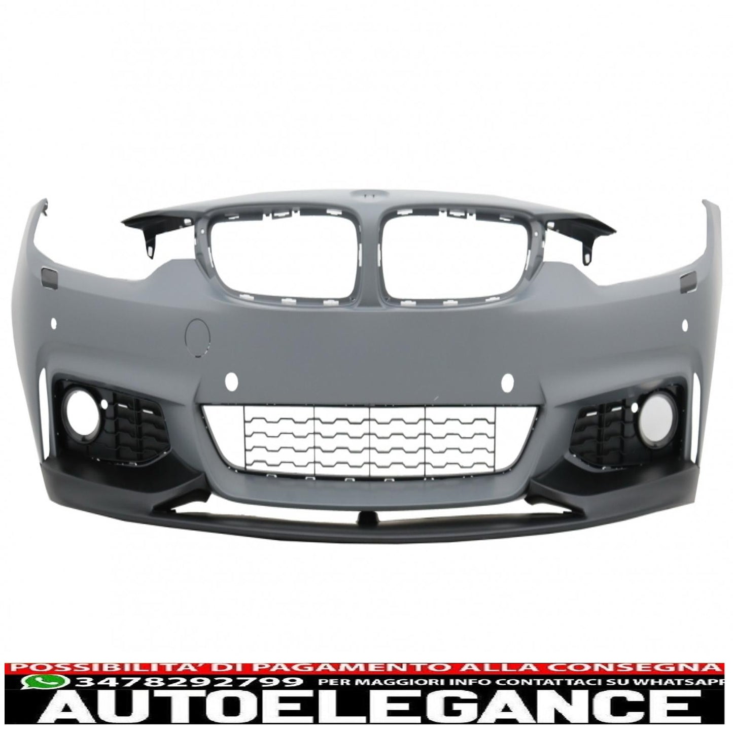 kit carrozzeria completo adatto per bmw serie 4 f32 f33 (2013-2016) design m-performance coupé cabrio senza fendinebbia