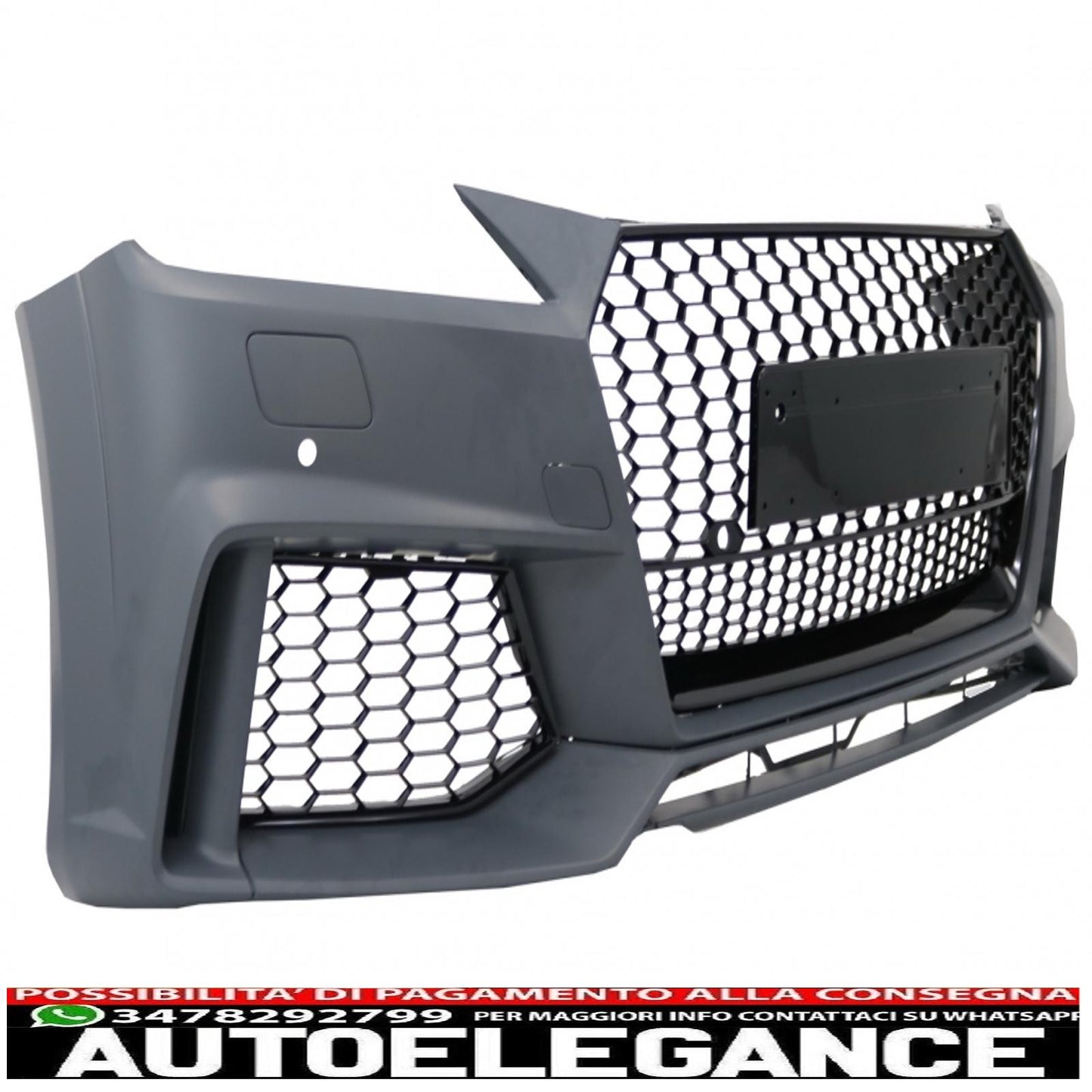 Paraurti anteriore adatto per audi tt 8s mk3 (2014-up) design rs