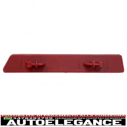 Catadiottro rosso lato destro adatto a bmw serie 3 f30 (2011-2019) serie 3 e92 e93 coupe cabrio (2006-2014) serie 4 f32 f33 f36 (2013-2019) solo per paraurti posteriore evo look AUTOELEGANCERICAMBI