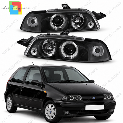👉FARI ANTERIORI ADATTO PER FIAT PUNTO 1 1993-1999 3/5 👈