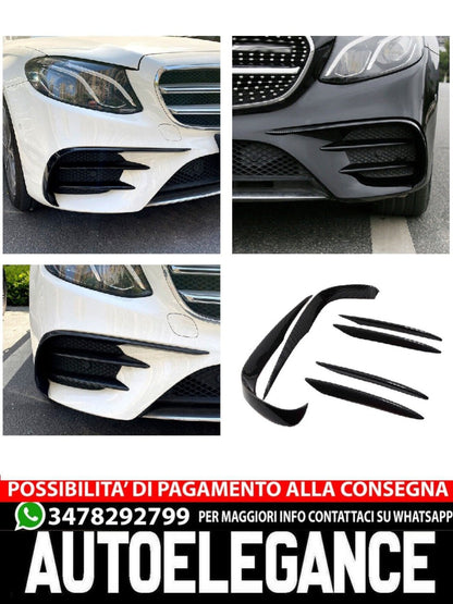 ADATTO PER MERCEDES W213 A238 CLASSE E AMG LINE (VOR FACELIFT) AERO FLAPS
