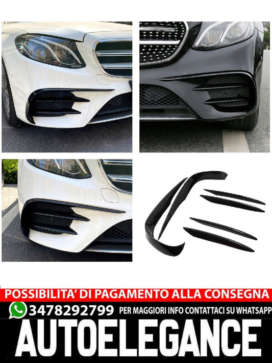 ADATTO PER MERCEDES W213 A238 CLASSE E AMG LINE (VOR FACELIFT) AERO FLAPS