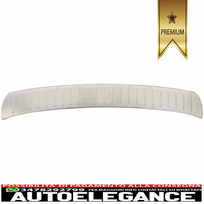 kit protezione paraurti posteriore battitacco pedana copertura in alluminio adatto per bmw x1 e84 lci (2012-2014)