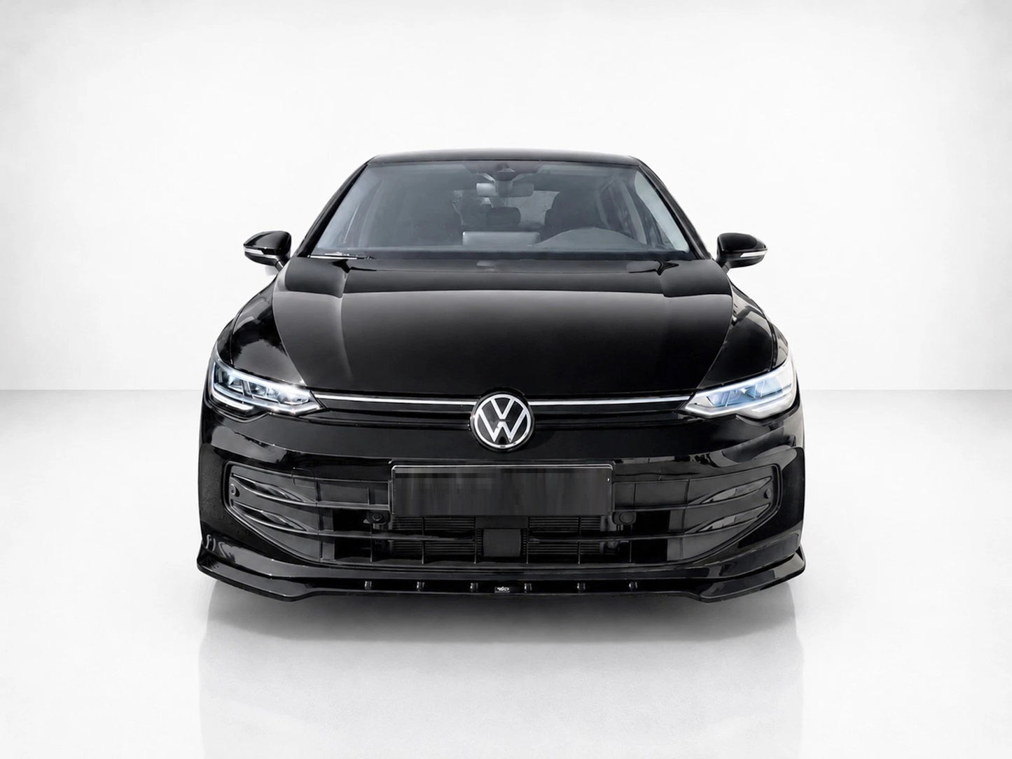 👉Splitter anteriore per Volkswagen Golf MK8 facelift (2024-) ABS nero lucido👈