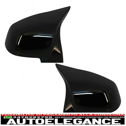 Exterior body kit suitable for bmw 3 series f30 f31 (2011-2019) m performance design gloss black 