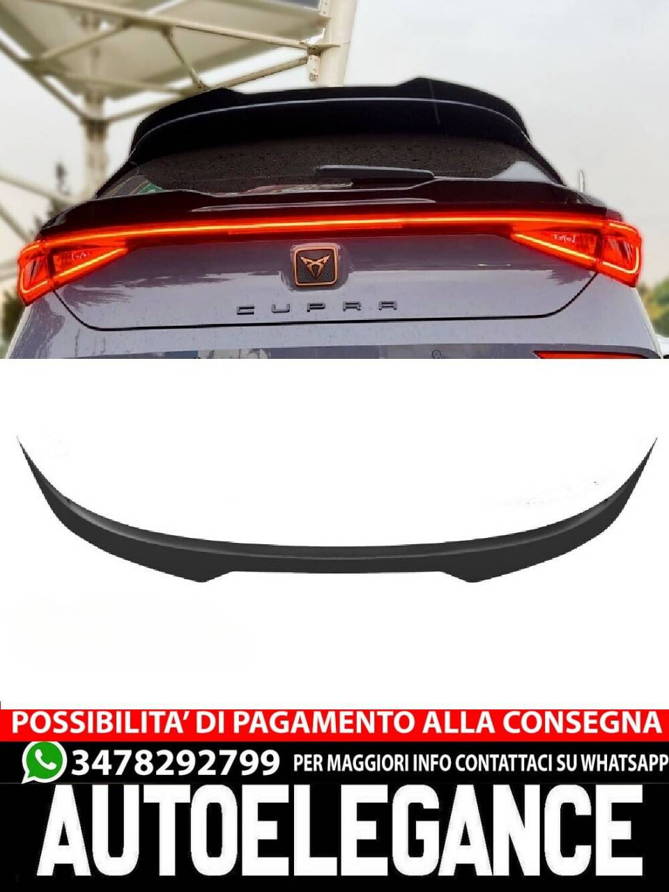 SPOILER per CUPRA Leon 2020+