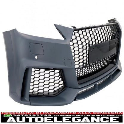 Paraurti anteriore adatto per audi tt 8s mk3 (2014-up) design rs