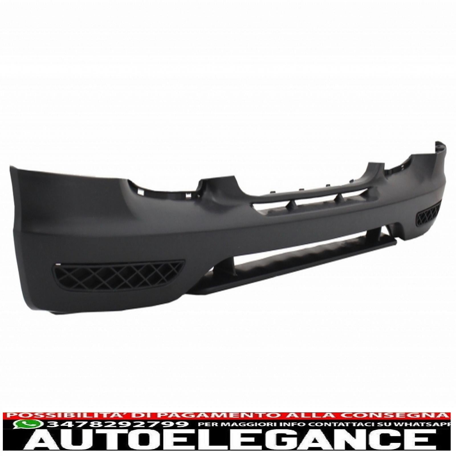 Bordo inferiore paraurti anteriore adatto per smart fortwo 451 (2007-2014) b design AUTOELEGANCERICAMBI