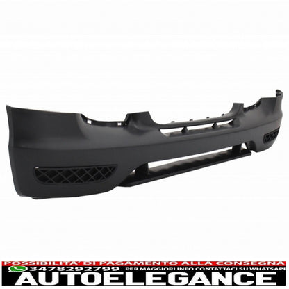 Bordo inferiore paraurti anteriore adatto per smart fortwo 451 (2007-2014) b design AUTOELEGANCERICAMBI