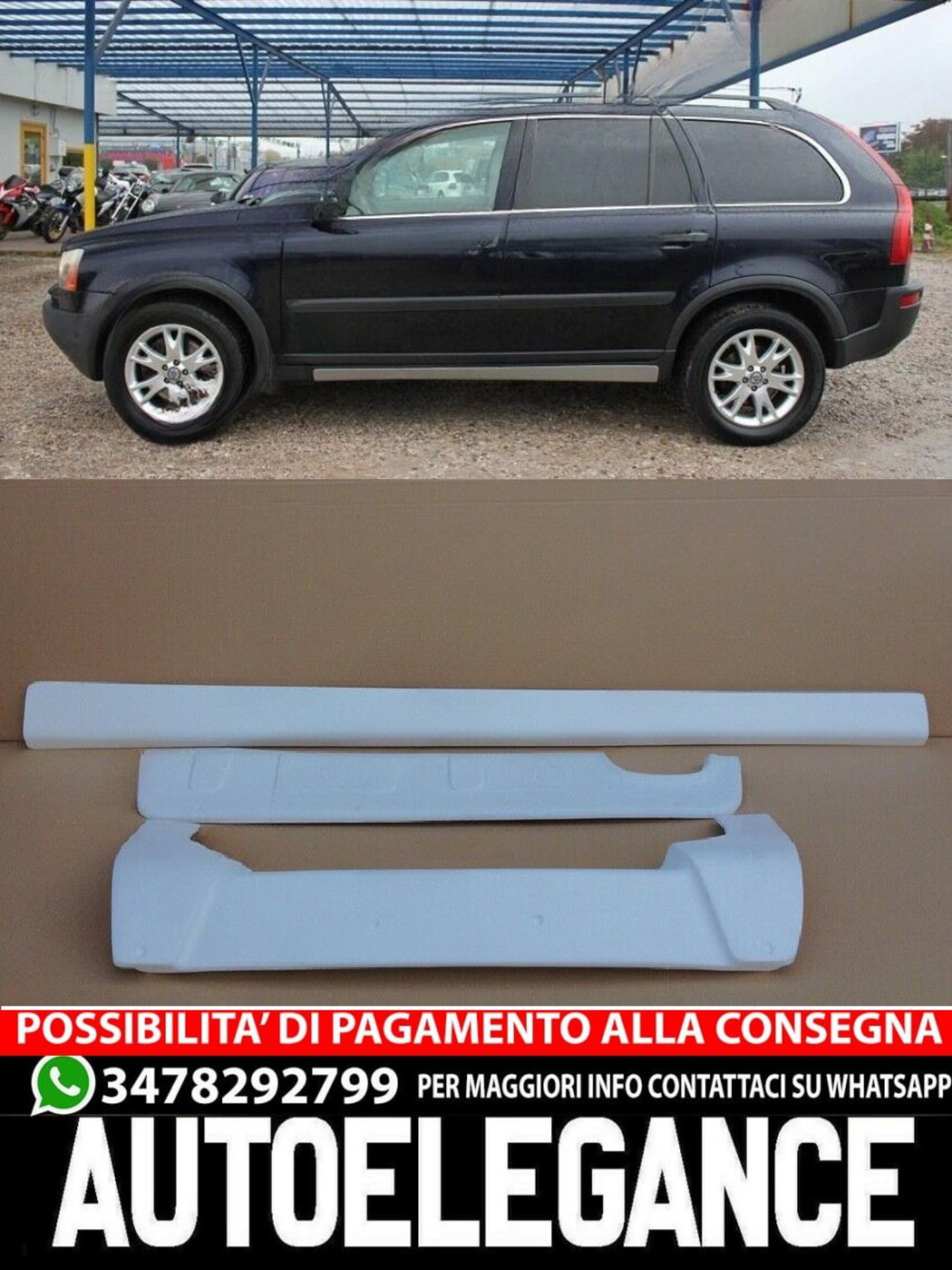 MINIGONNE ADATTE PER  VOLVO XC90 KIT