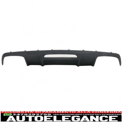 diffusore paraurti posteriore adatto per mercedes cls berlina w218 (2012-2017) solo per paraurti standard