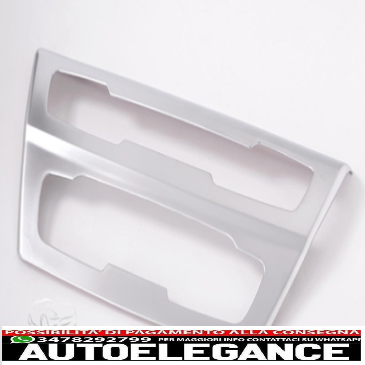 Chrome frame panel radio climate control for bmw x1 f48 - show original titleoriginal textchromrahmen blende radio climate control für bmw x1 f48
