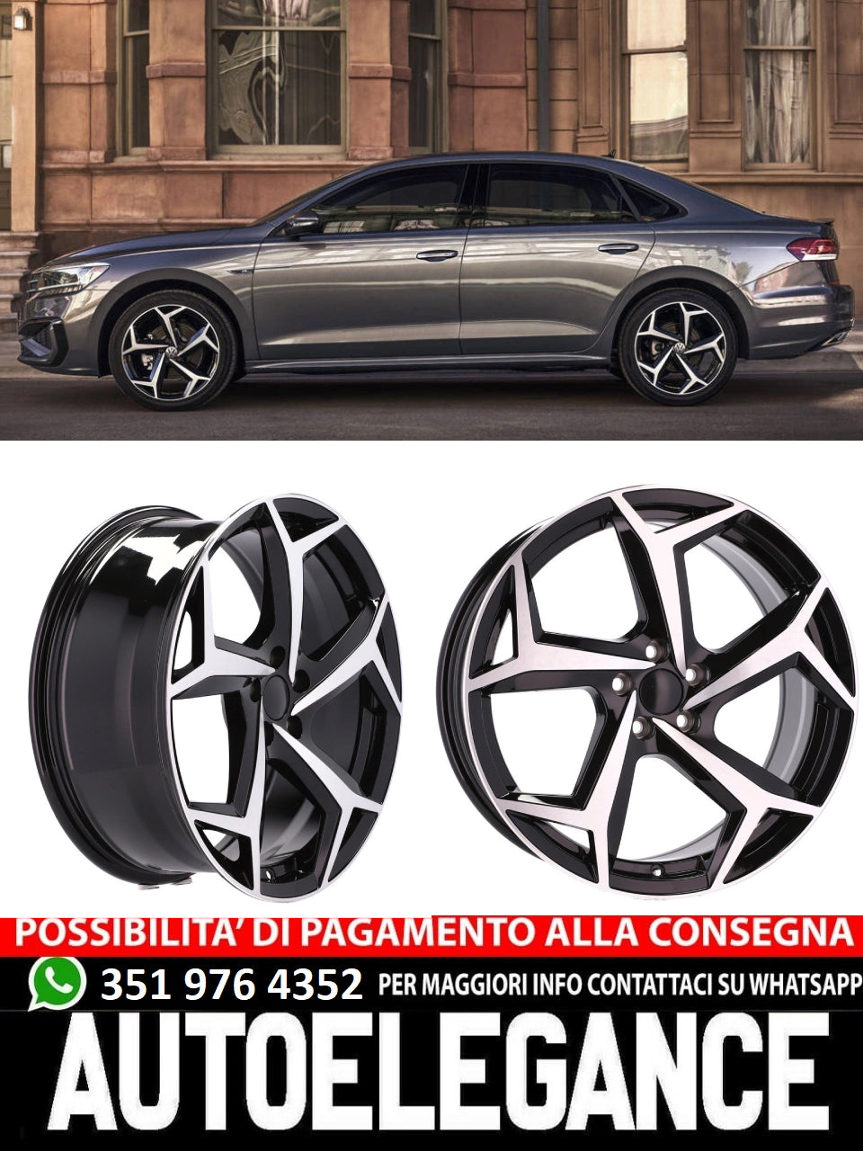 ALLOY WHEEL 15" Suitable for AUDI CHRYSLER LEXUS ROVER SEAT SKODA SUBARU TOYOTA VW 