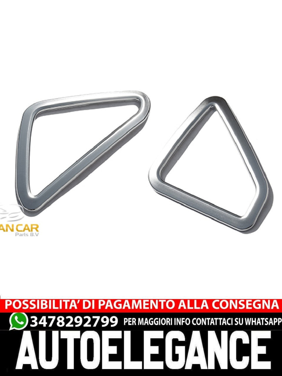 Per BMW X5 F15 telaio cromato pannello ugelli aria ventilazione cruscotto
