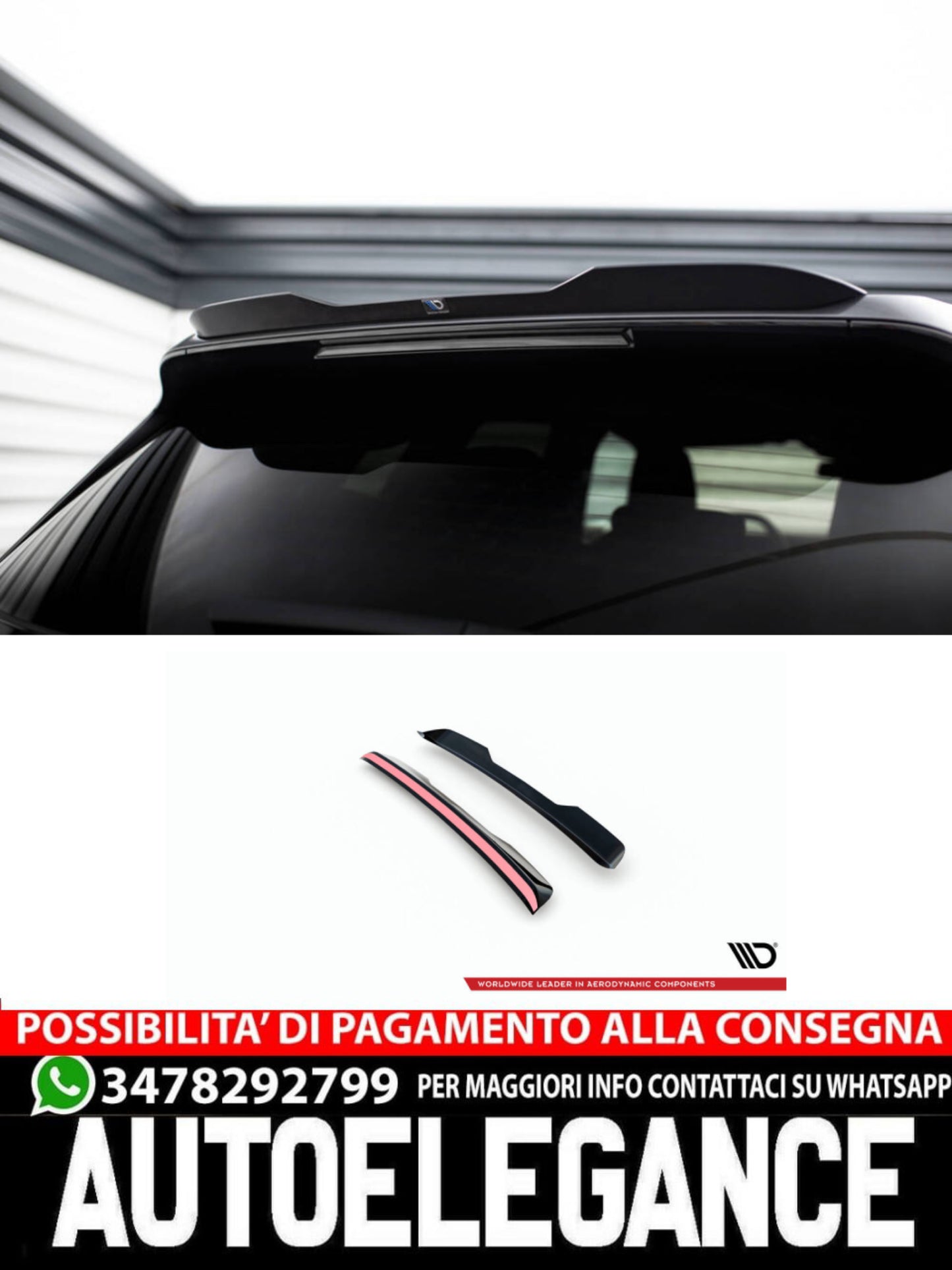 TAPPO SPOILER ADATTO PER BMW IX M-PACK I20  (2021 - )