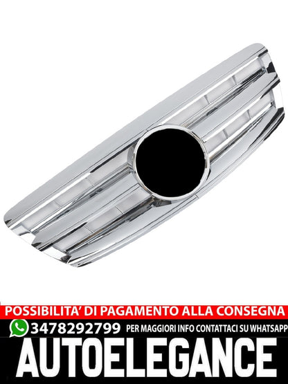 Griglia sportiva per Mercedes W220 S dal 10/2002 cromata AMG LOOK