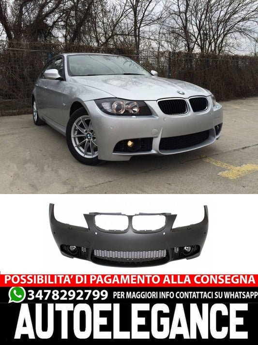 Front Bumper Suitable for BMW 3 Series E90 E91 Touring LCI Facelift 2008-2011 