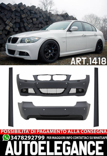BODYKIT ADATTO PER BMW SERIE 3 E90 2008-2011 LOOK MTECH DESIGN SPORTIVO AUTOELEGANCERICAMBI