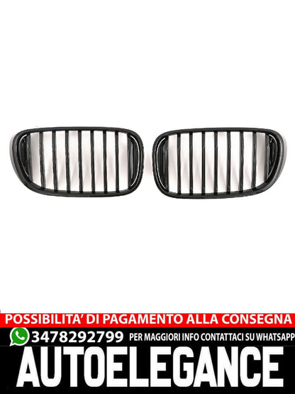 GRIGLIA SPORTIVA PER BMW SERIE 7 PRE-LCI G11 G12 NERO OPACO