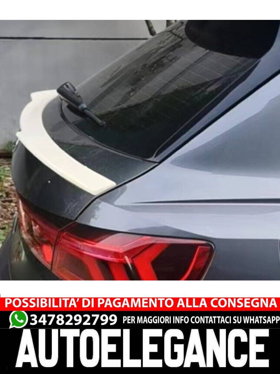 SPOILER suitable for AUDI Q3 II F3 2018+