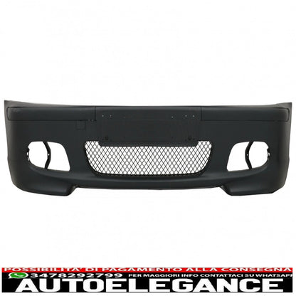 paraurti anteriore adatto per bmw serie 3 e46 berlina touring (1998-2004) m-technik m-sport design