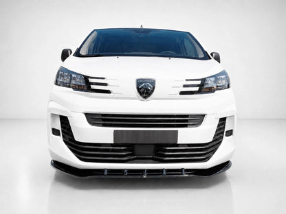 👉Splitter anteriore Opel Vivaro C/Peugeot Expert MK3 facelift ABS nero lucido👈