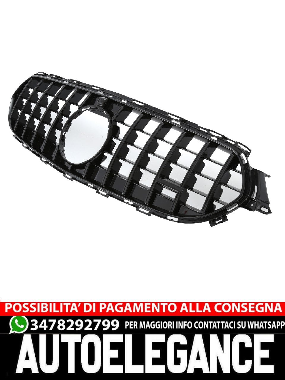 Griglia sportiva per Mercedes W213 FACELIFT PANAMERICANA GT AMG