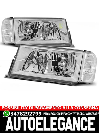 CHROME HEADLIGHTS for MERCEDES W201/190 12.82-05.93 