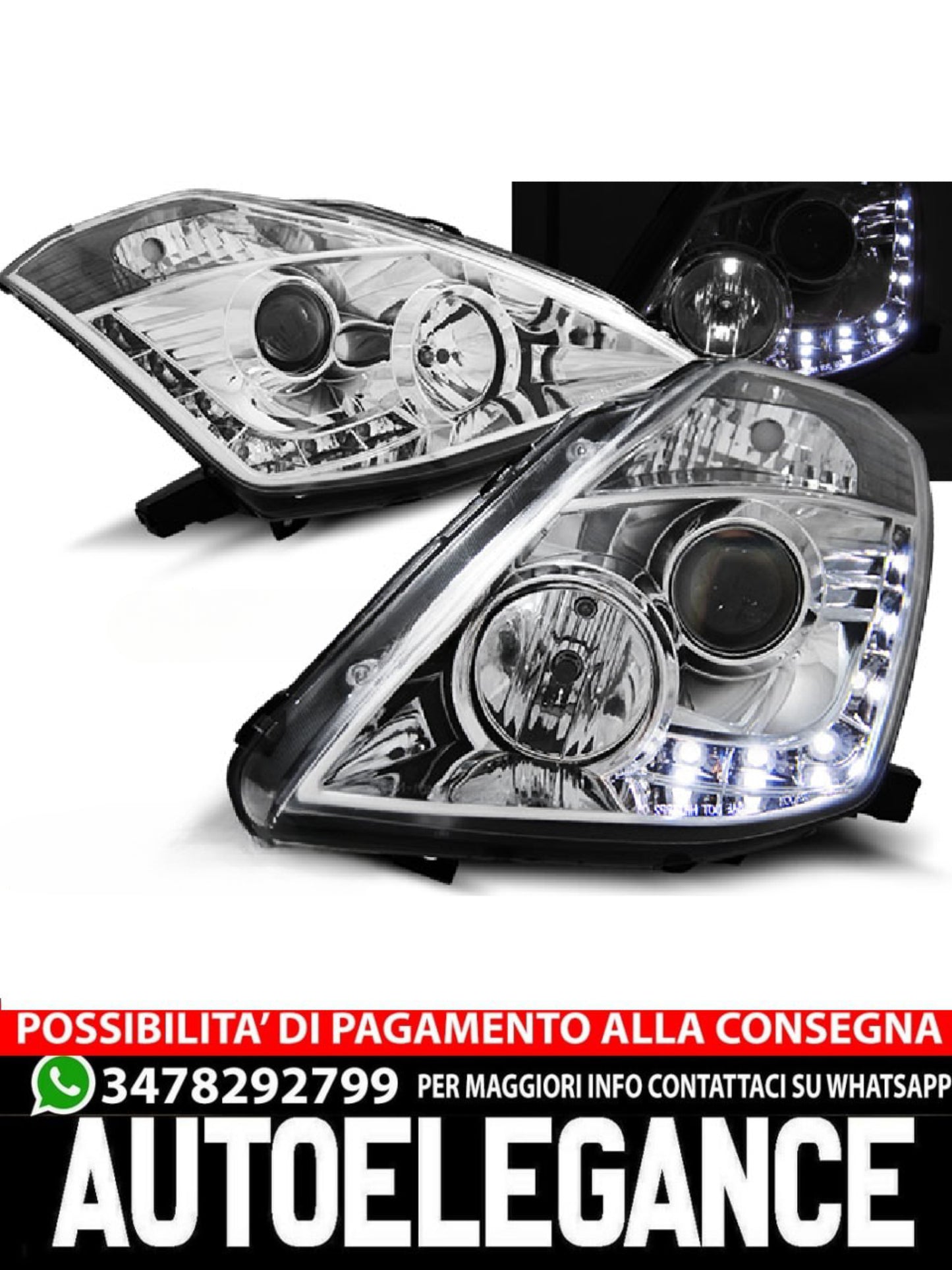 FARI ADATTI COMPATIBILI PER NISSAN 350Z 03-05 D2S LUCE DIURNA CROMATA
