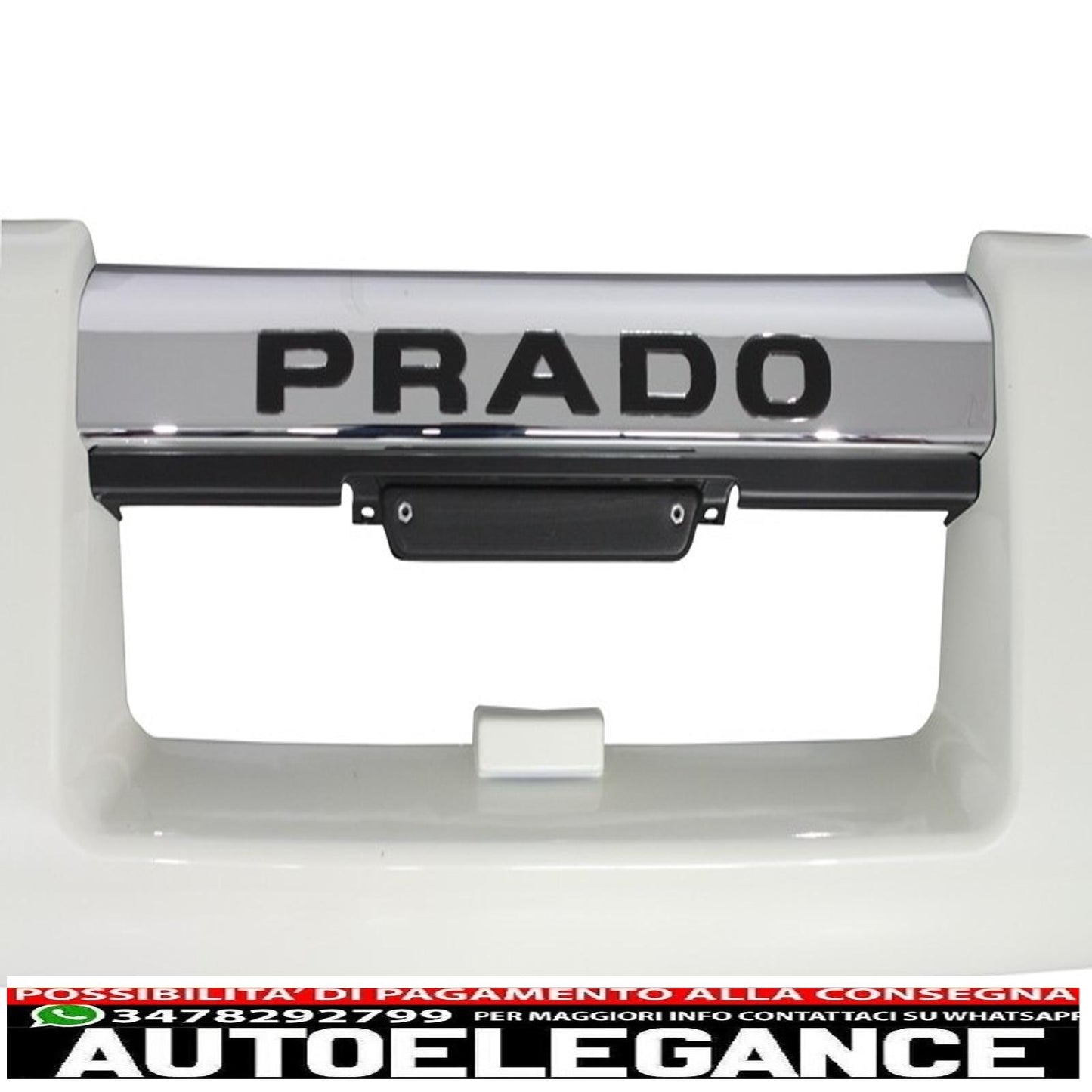Front Bumper Protector Additional Guard, Suitable for Toyota Land Cruiser FJ120 (2003-2008) 