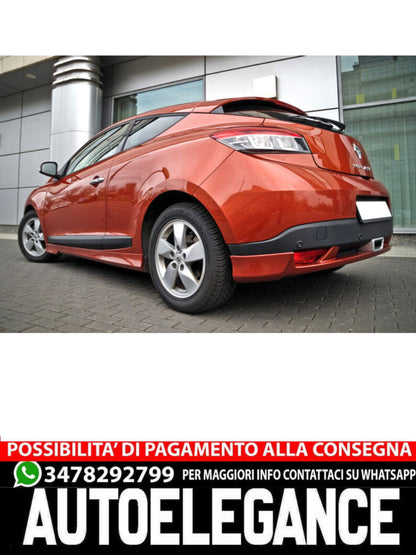 DIFFUSORE POSTERIORE ADATTO PER RENAULT MEGANE 3 III COUPÉ