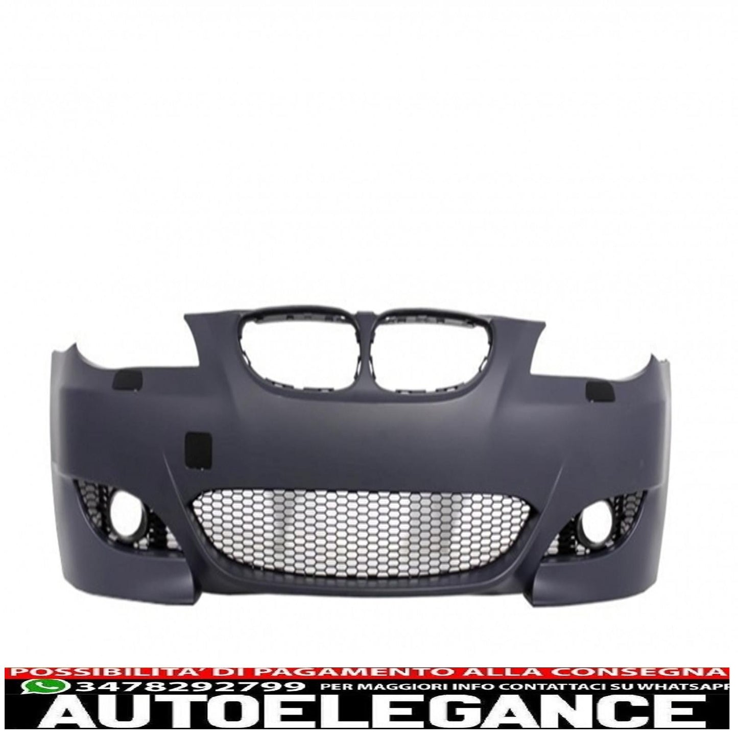 body kit suitable for bmw 5 series e60 (2003-2010) with twin double quad full exhaust system and m5 design side skirts