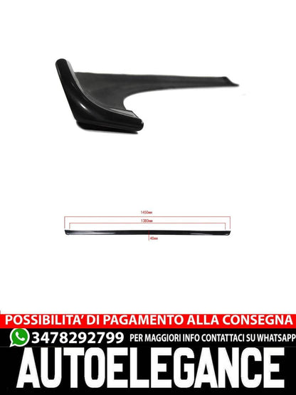 Rear Spoiler Lip Strips for Flexible Universal Bonding