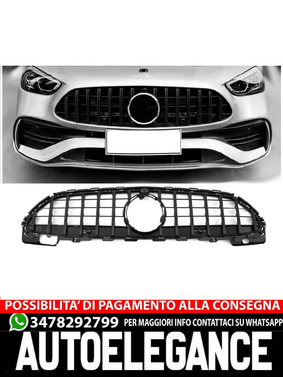 Griglia sportiva per Mercedes W206 AMG Line Panamericana GT