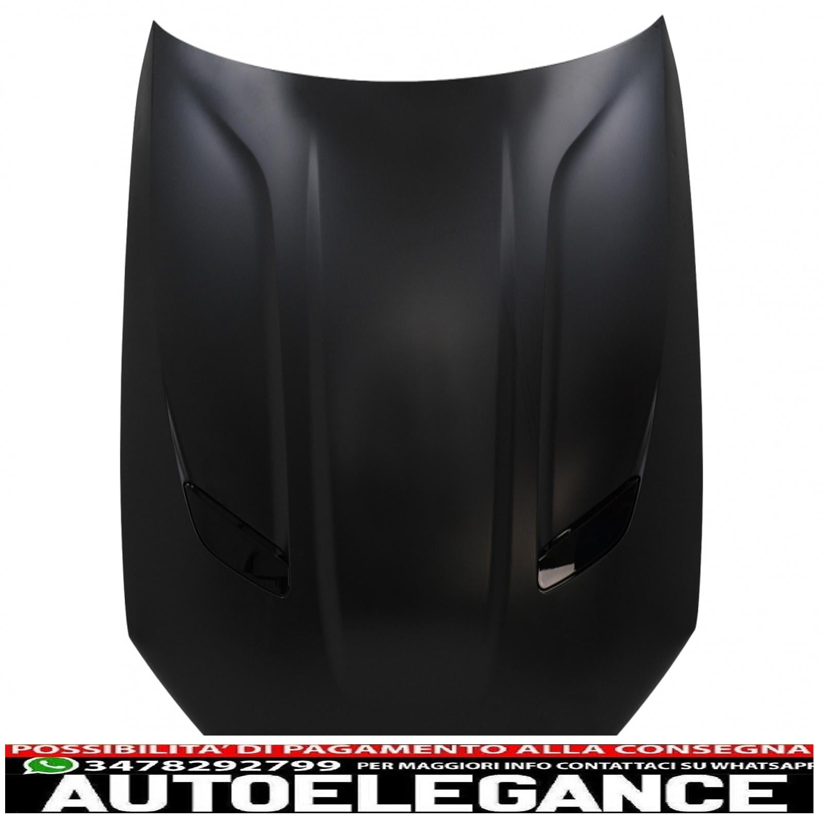 cofano cofano adatto per bmw serie 5 g30 berlina g31 touring g38 (2017-2019) m5 cs look AUTOELEGANCERICAMBI