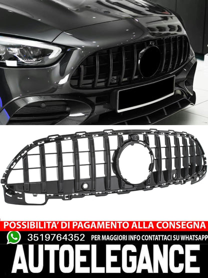 GRIGLIA adatto per Mercedes Classe C W206 S206 nero dal 2021-
