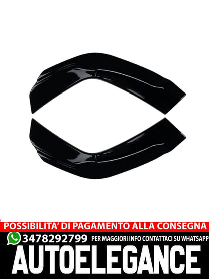 PER MERCEDES V177 A35 + A45 LATI SPLITTER SPOILER DIFFUSORE GREMBIULE