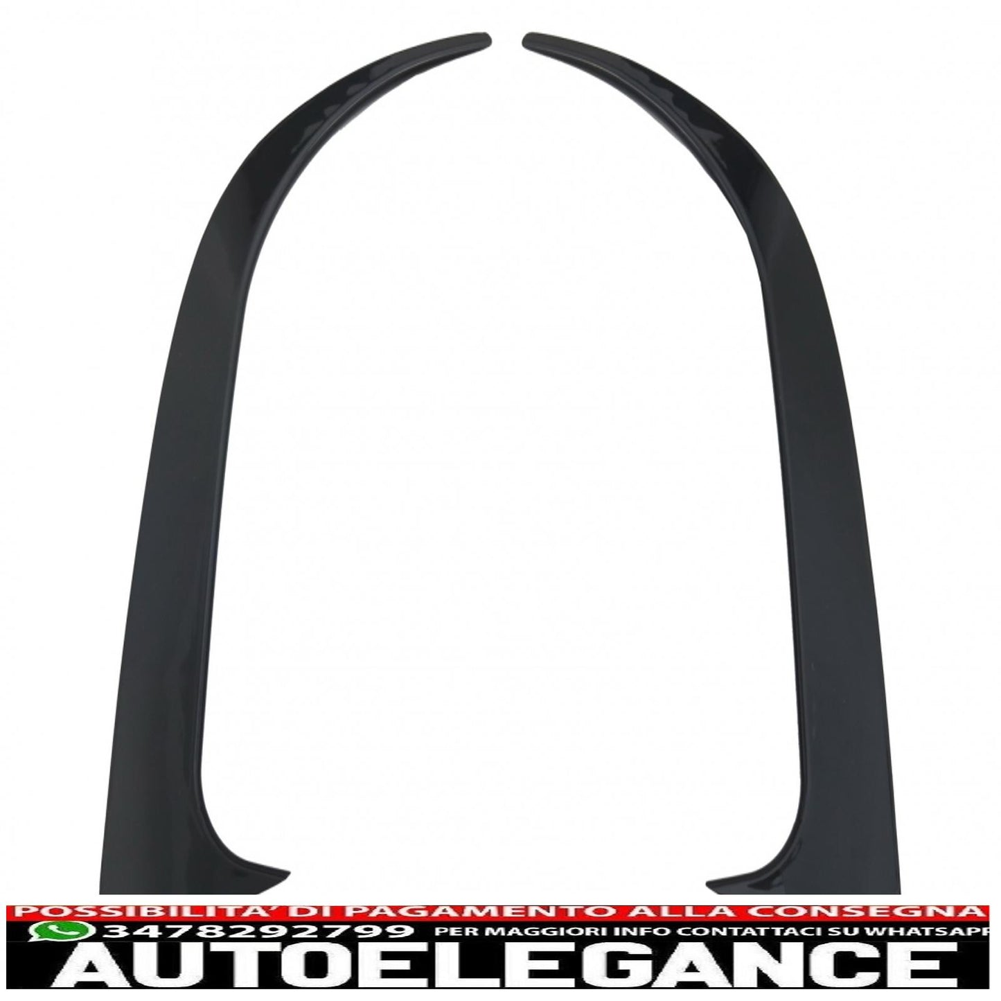 Splitter paraurti posteriore alette prese d'aria laterali canard adatti per mercedes cla w117 c117 x117 (2013-2018) design cla45