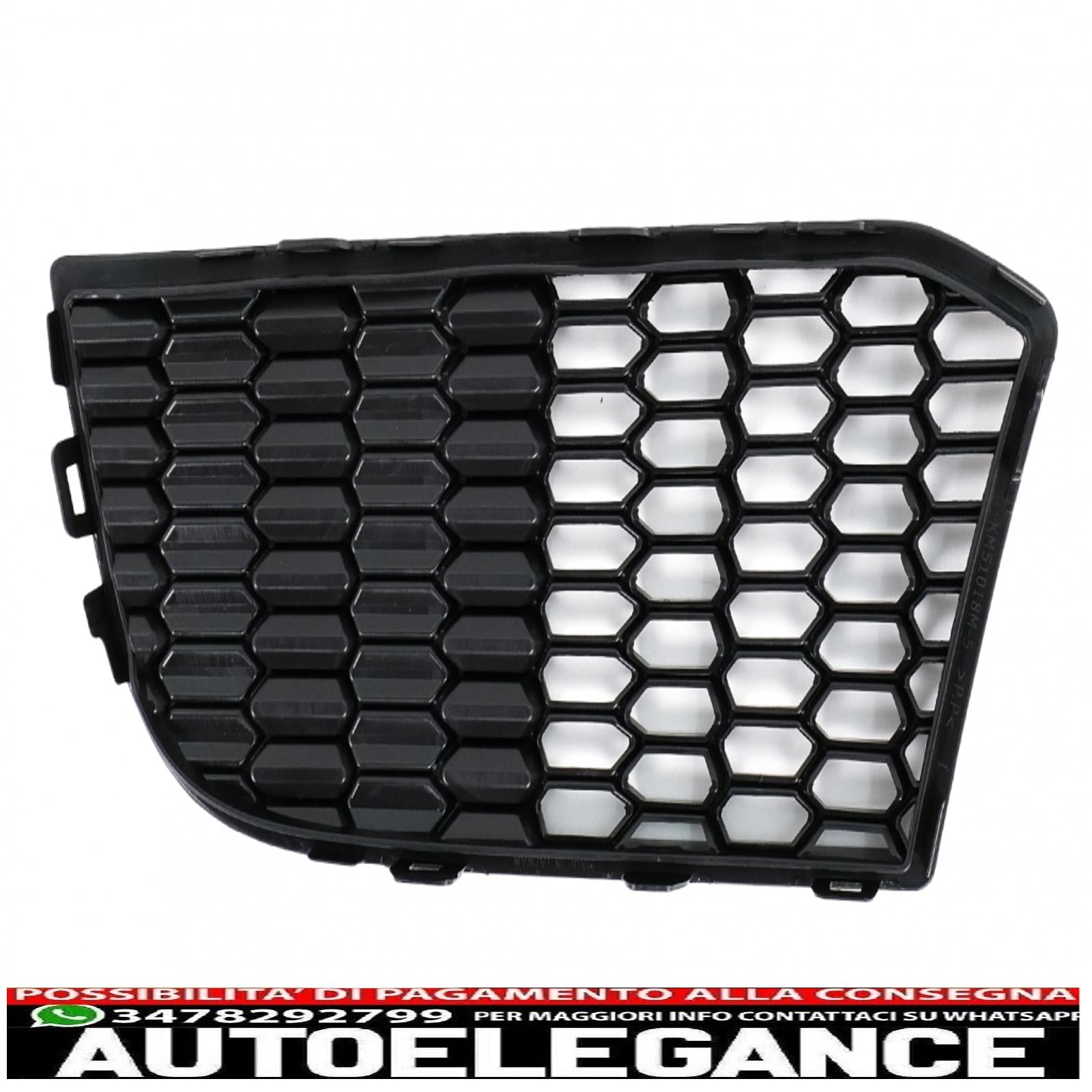 copertura fendinebbia lato sinistro adatto per bmw serie 5 f10 f11 non-lci lci (2010-2017) solo per paraurti sportivo m-tech AUTOELEGANCERICAMBI