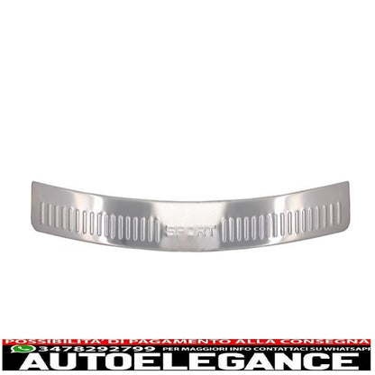 Rear Bumper Protector Sill Kick Plate Cover Aluminium Fit For Land Range Rover Sport L320 (2005-2013) Tailgate Boot Liner