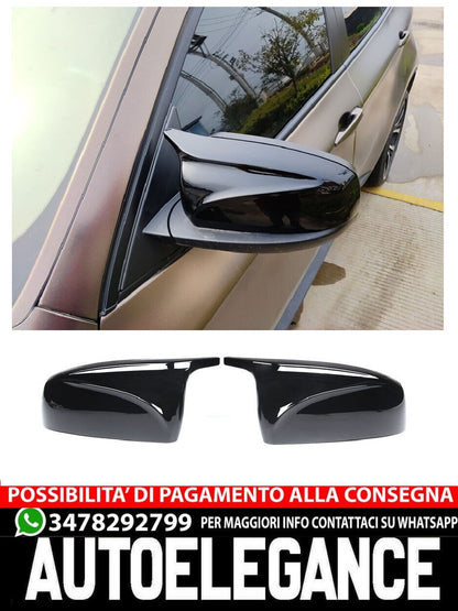 Calotte specchietti nere sportive per cambio per BMW X5 E70 e X6 E71 AUTOELEGANCERICAMBI