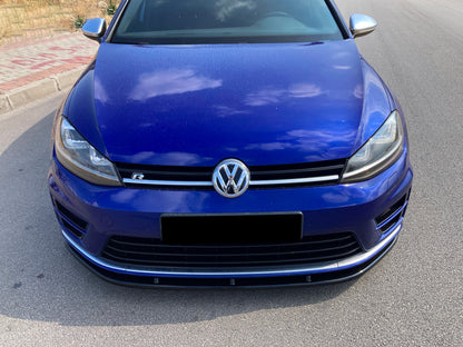 Splitter Anteriore VW VOLKSWAGEN Golf MK 7 R / R Line 2013-2016 Versione 2 Con ABE TÜV