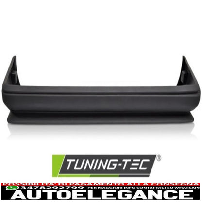 Sport style rear bumper for mercedes w124 2d/4d 85-93 