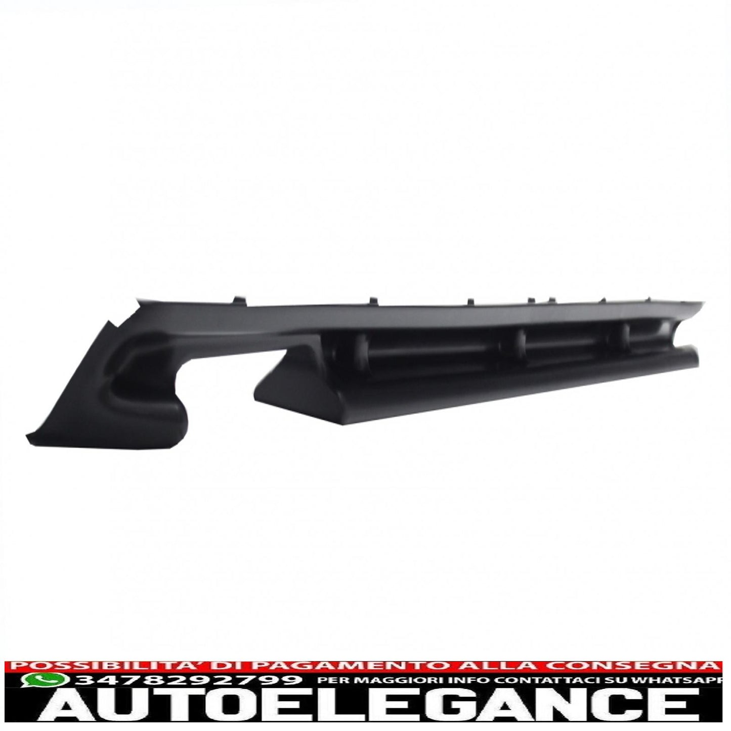 Diffusore mantovana spoiler paraurti posteriore adatto per BMW serie 3 e36 (1992-1997) design m3 per paraurti standard