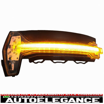 osram dynamic full led mirror turn signals ledriving dmi suitable for audi a3 s3 8v (2013-) rs3 8va (2015-) white