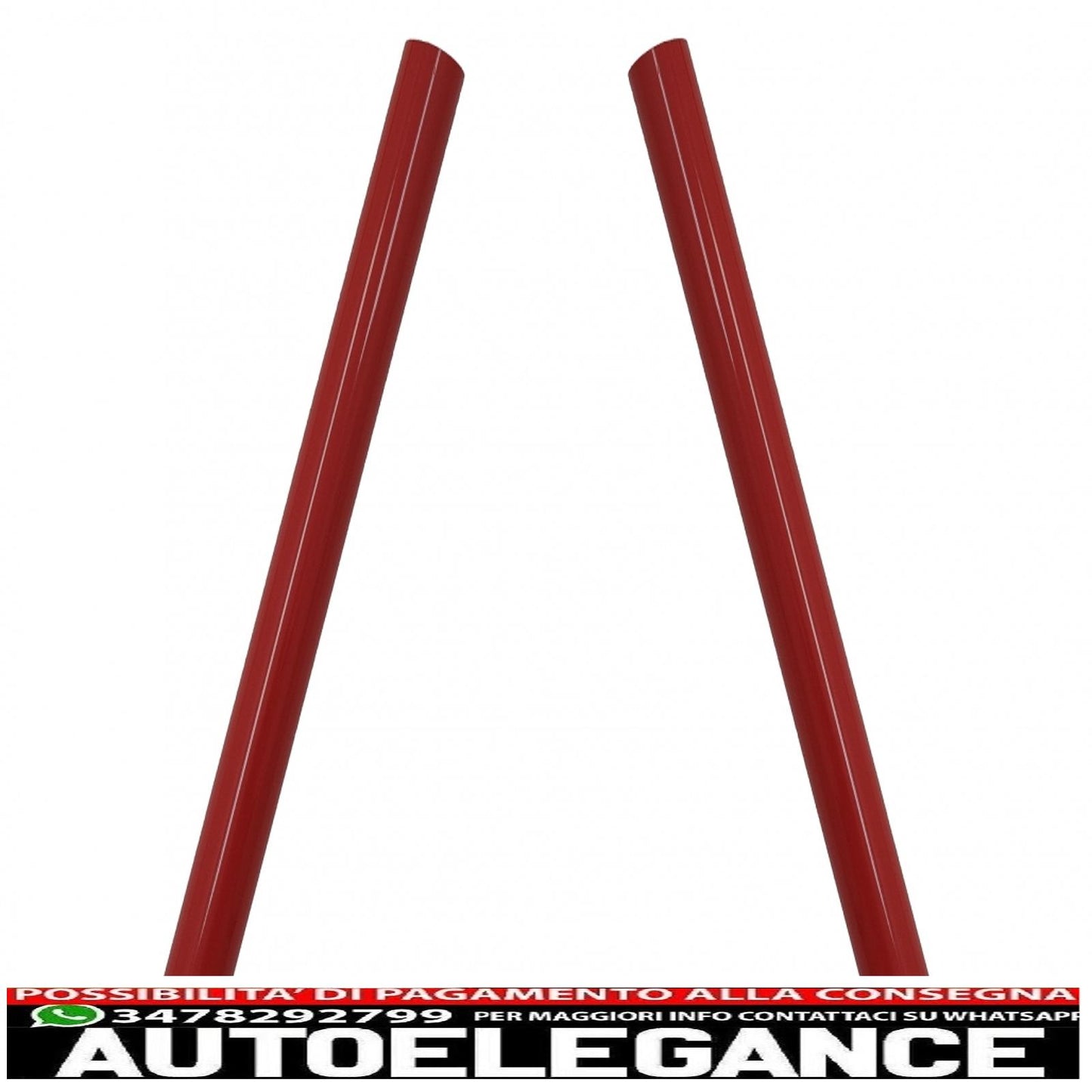 set ornaments v-brace grill strips inserts trim suitable for bmw series 1 2 3 4 5 6 7 red 