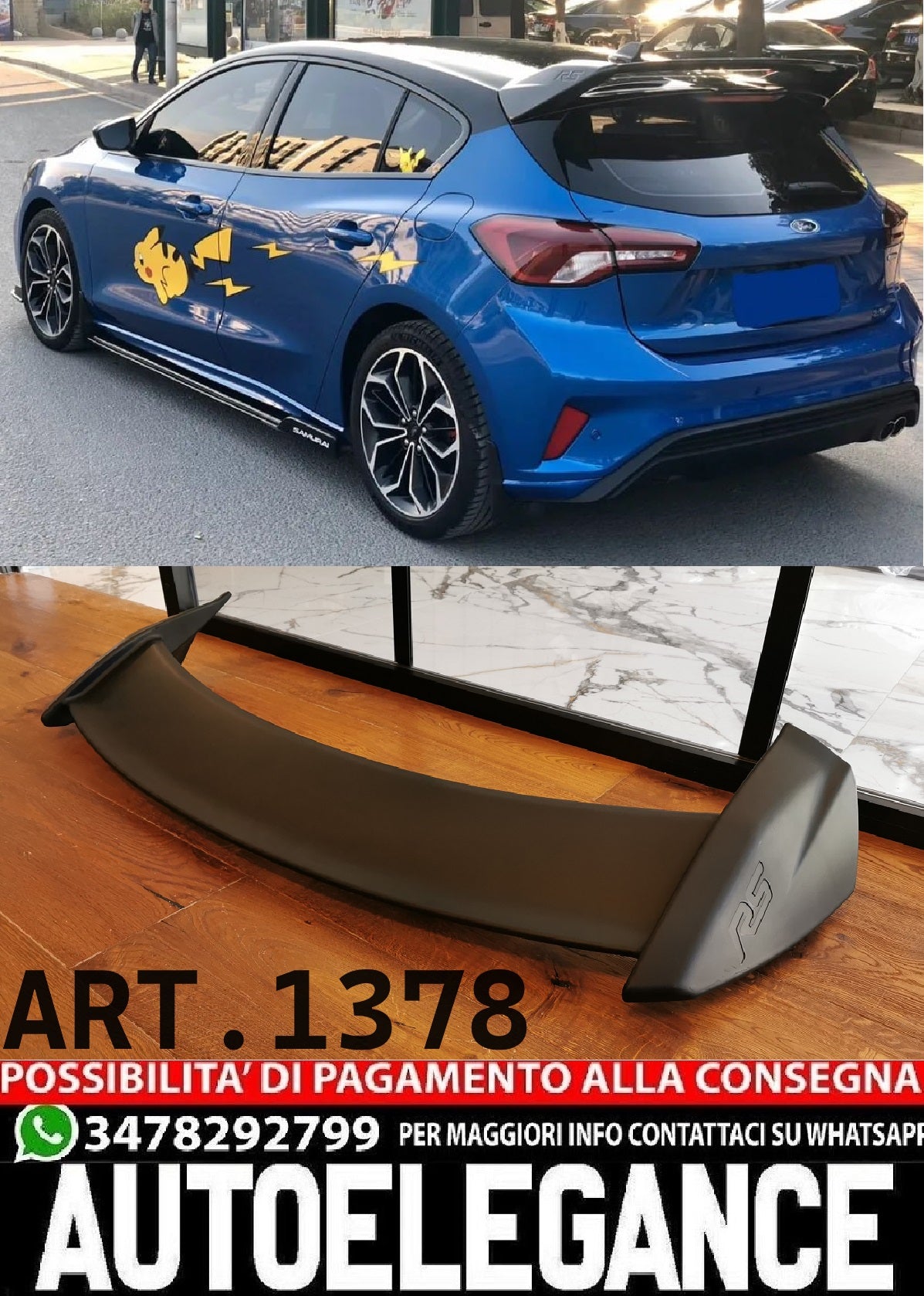 BODYKIT ADATTO PER FORD FOCUS MK4 2019+