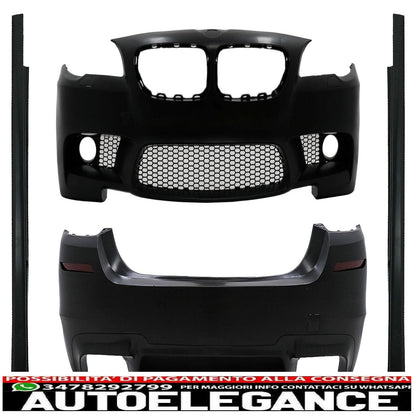 Kit carrozzeria paraurti gonne per BMW Serie 5 F10 2010-2017 M5 Design